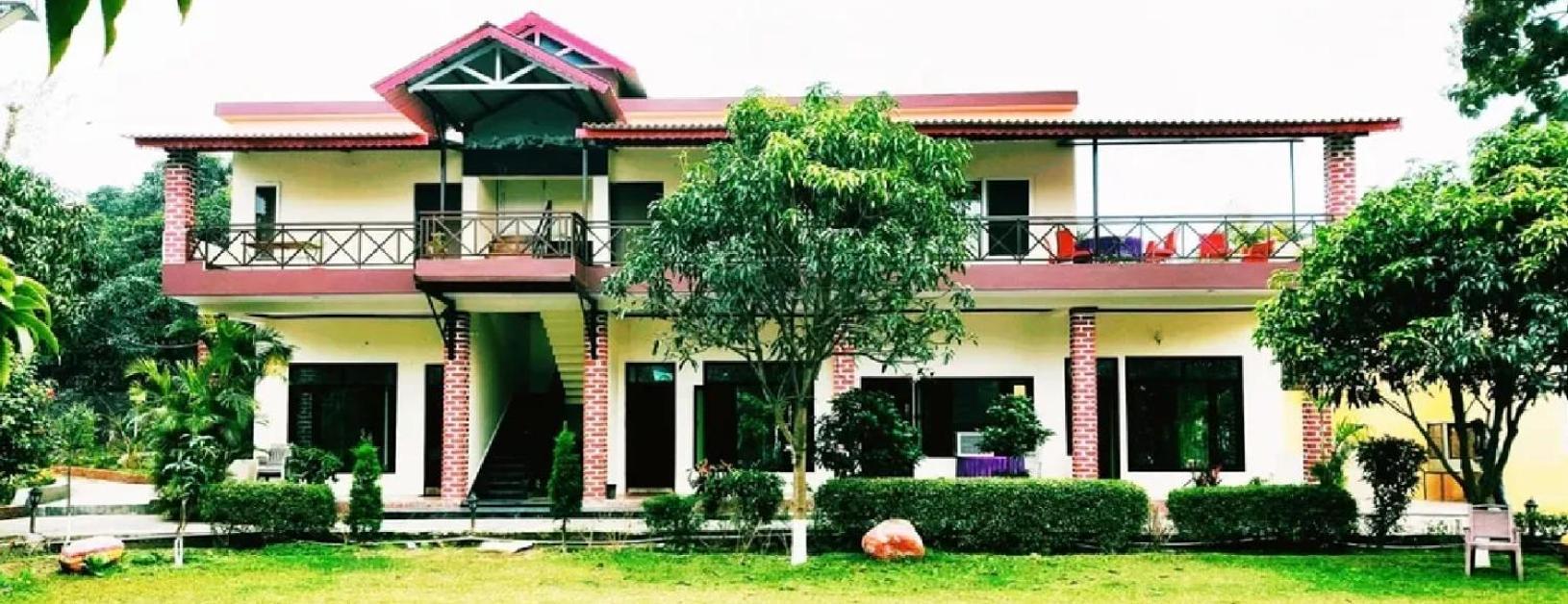 Karans Corbett Motel ラムナガル エクステリア 写真